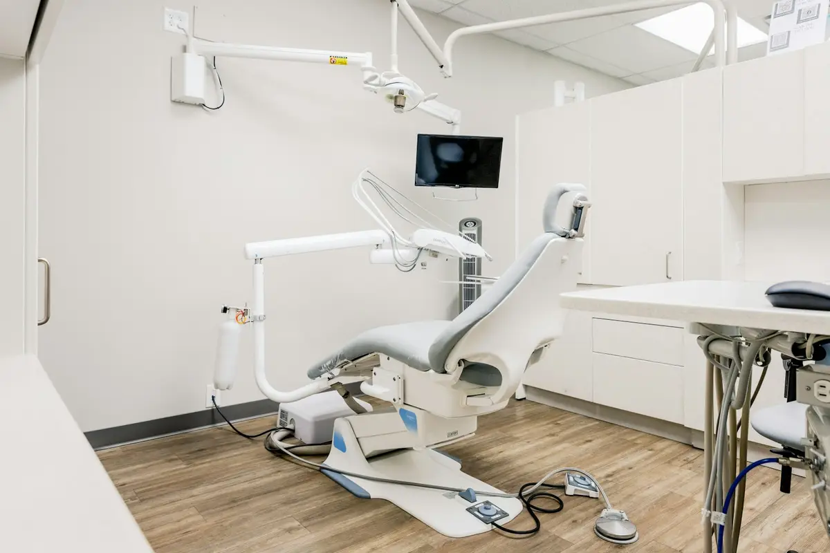 Treatment room at Lumen Dental